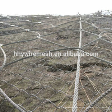 SNS red de protección de la pendiente de la cuerda red roca caída de la red de alambre red de caída de rocas